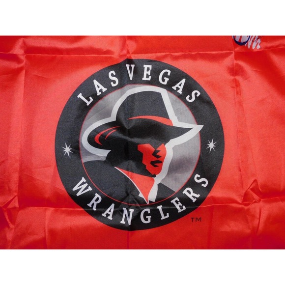 RARE LAS VEGAS WRANGLERS ECHL HOCKEY PROMO KIDS CAPE - Picture 3 of 5